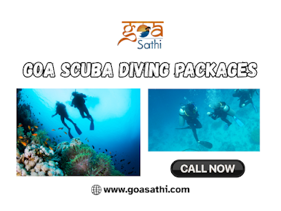 Experience the thrill of scuba diving in Goa! Explore vibrant coral reefs, colorful marine life, and crystal-clear waters. 