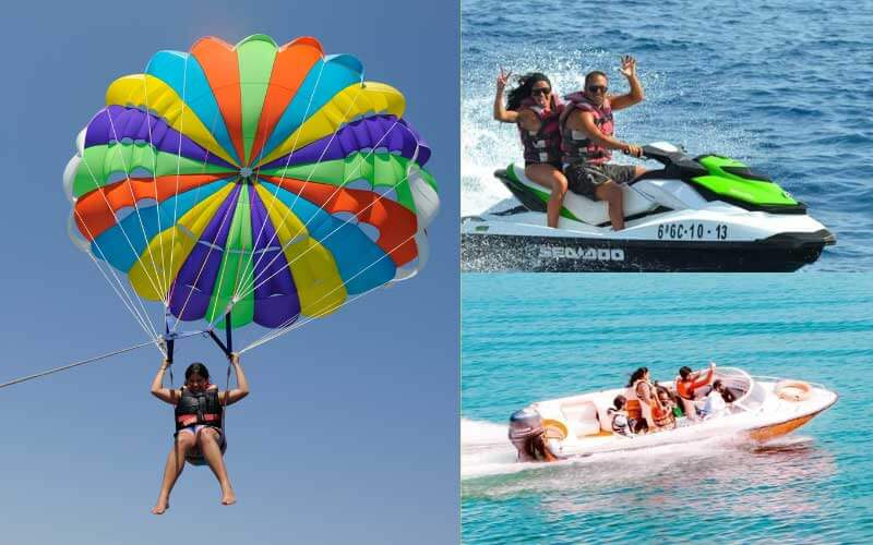 Water sports and adventure in Goa
